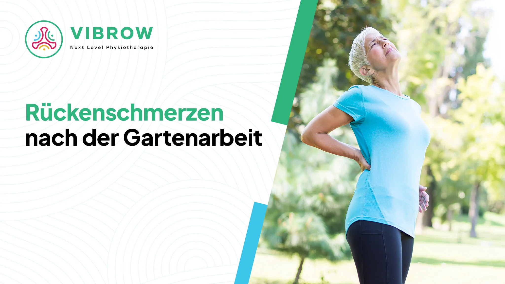 Rückenschmerzen nach Gartenarbeit? Mit Vibrow in Solms wieder schmerzfrei den Frühling genießen.